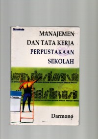 Image of manajemen dan tata kerja perpustakaan sekolah